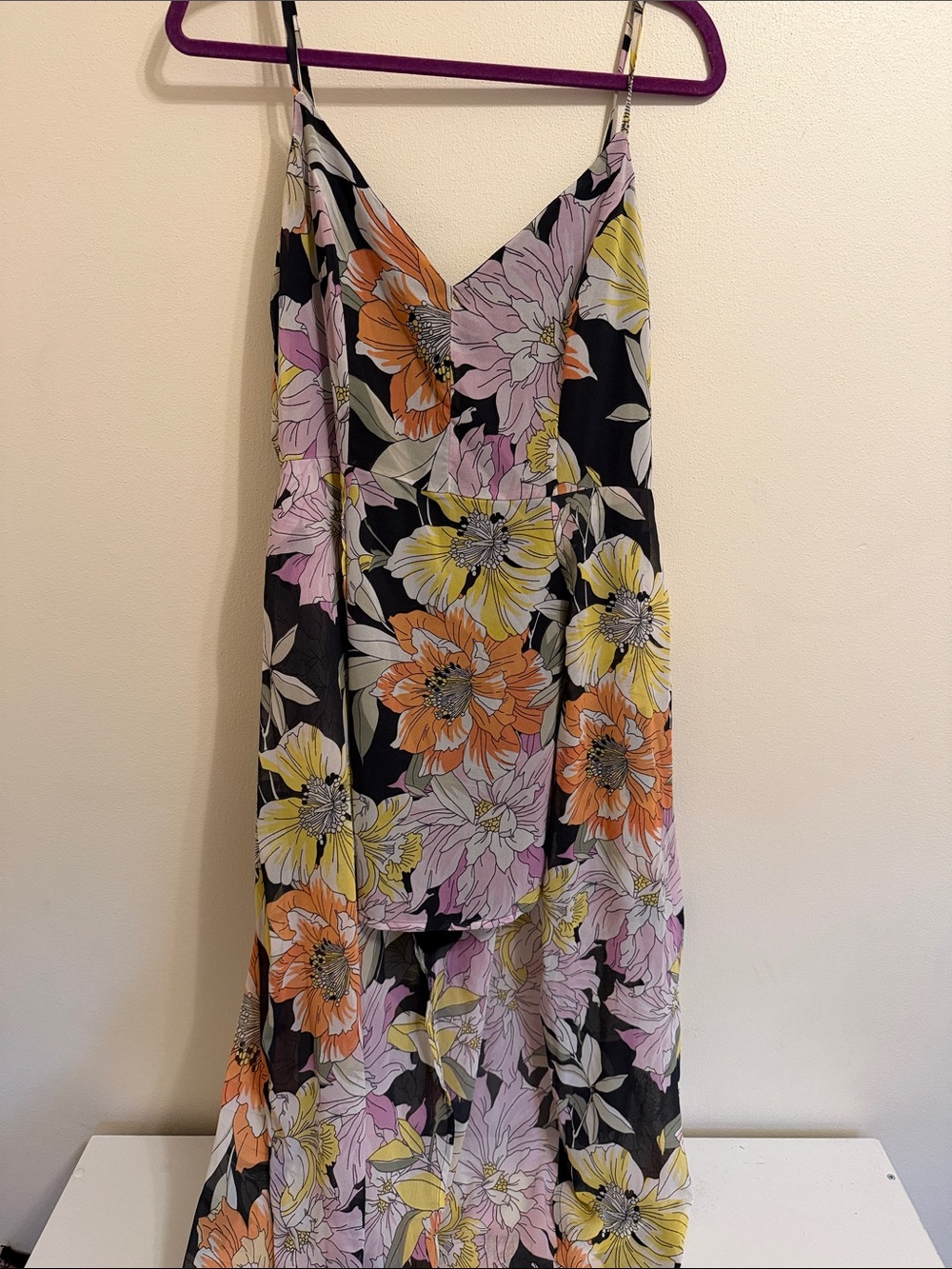 Guess Hi-Low Floral Dress